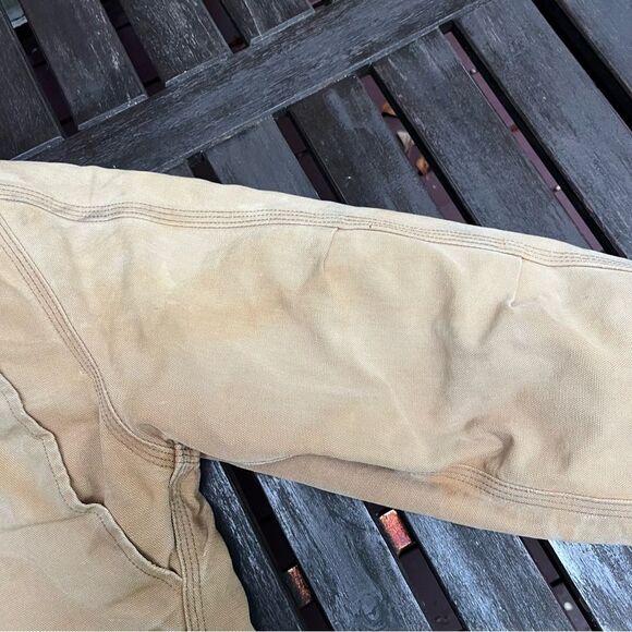 Vintage Distressed Carhartt Waist Cropped Arctic Jacket - Picture 4 of 11